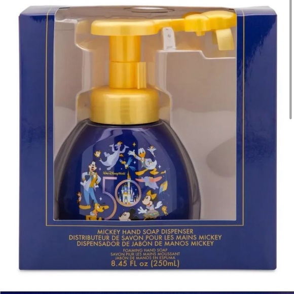 Walt Disney World 50th Anniversary Mickey Soap Dispenser - Picture 2 of 4